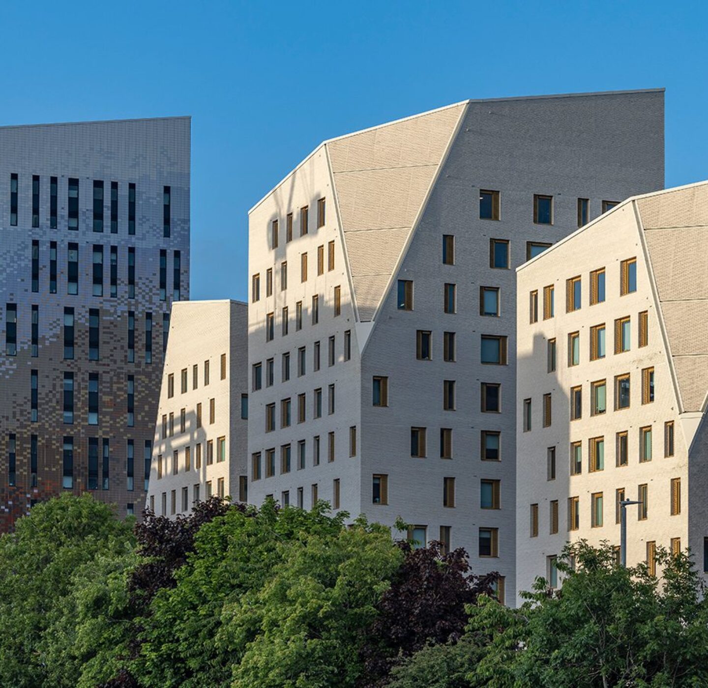 Mithras Halls – trees and towers