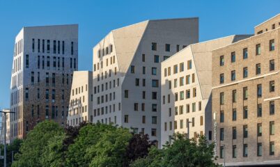 Mithras Halls – trees and towers