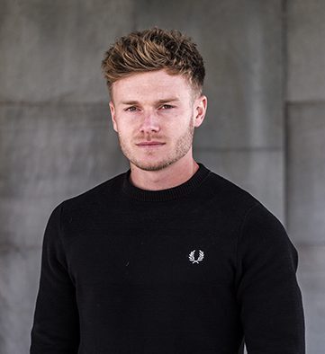 Person looking at the camera.