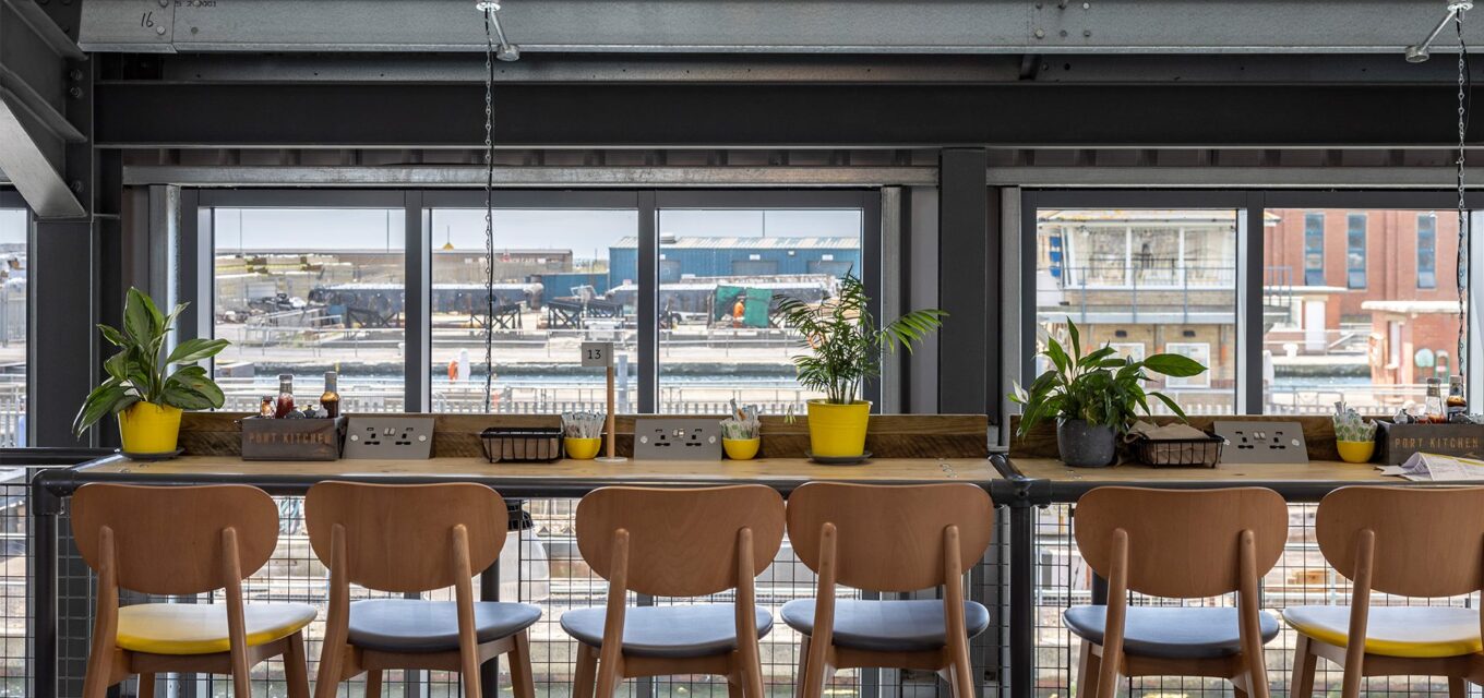 Port Kitchen – view from cafe