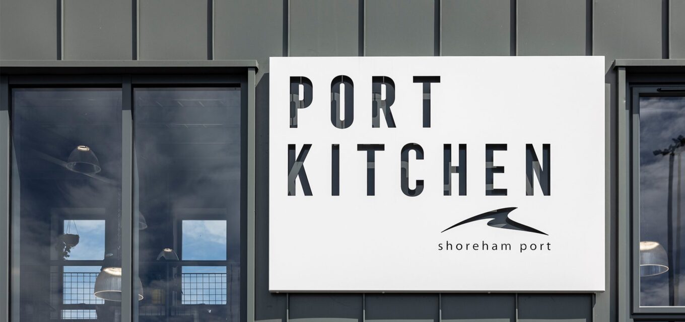 Port Kitchen – sign