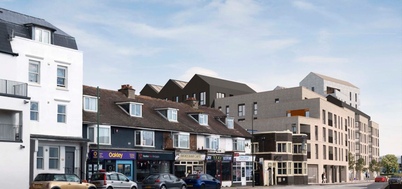 Adur Civic Centre – next to parade