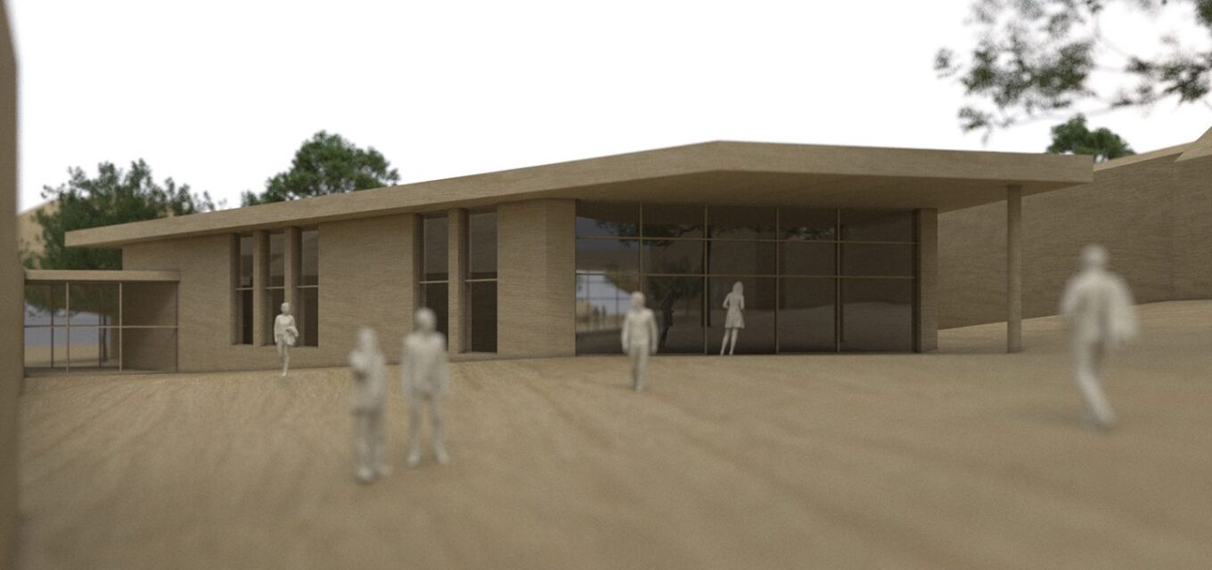 Varndean College – courtyard