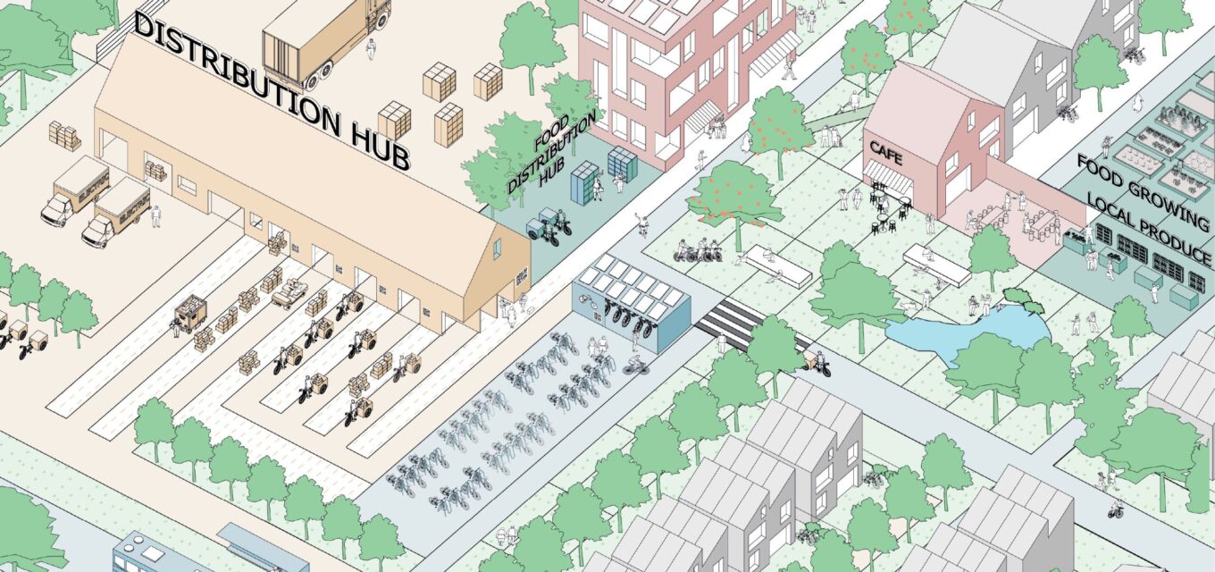 North Barnes Farm Axo Concept