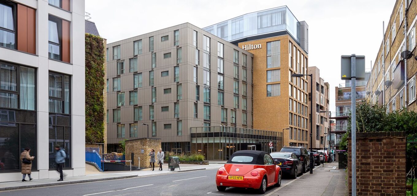 Hilton Hotel – look from the side