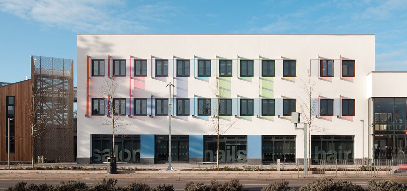 Broadwater Rd Campus – phase 1 road view