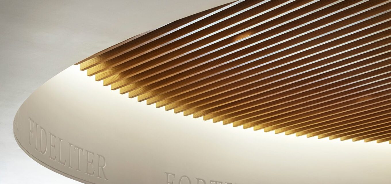 Millmead House – detail in ceiling