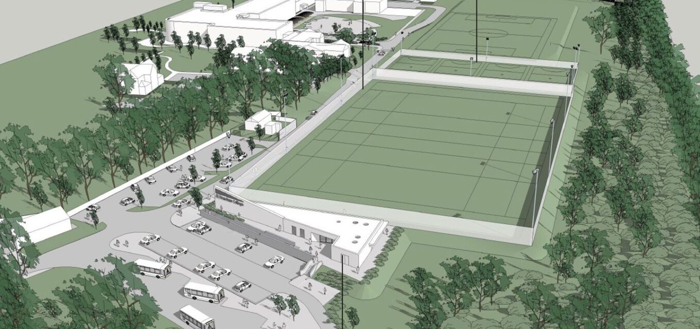 St Brendans – drawing of site