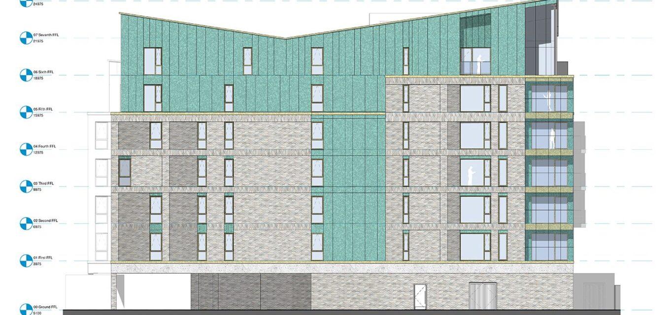 Pullman House – elevation