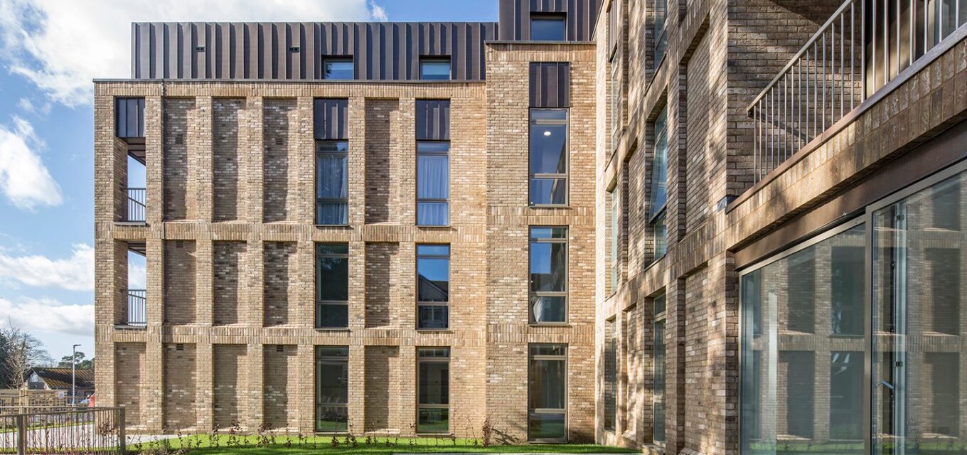 Beacon Heights – view of inset balconies