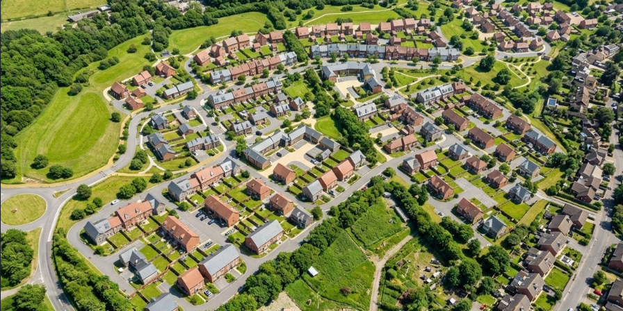 Glebe Farm Steyning Aerial Image