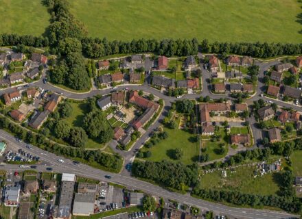 Illustrative masterplan for the approved outline planning application at Bucks Green, Rudgwick